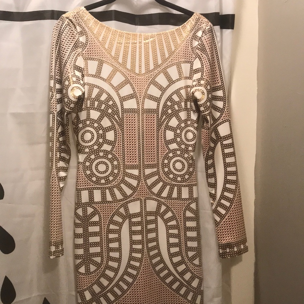 Arden B gold metallic dress!
